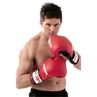 Carta Sport Elasticated Wrist PU Boxing Gloves 10oz