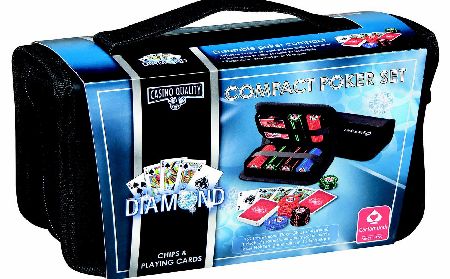 Cartamundi 150 Chips Diamond Poker Set