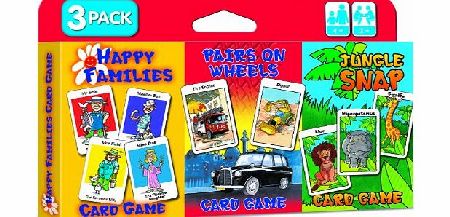 Cartamundi Childrens Card Games Tripack
