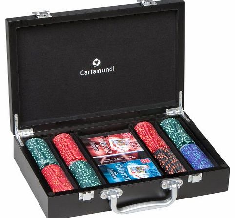 Cartamundi Diamond Luxury 200 Chips Poker Set