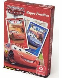 Disney - the world of cars happy families card game