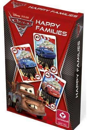 Disney Cars 2 Happy Families Card Game