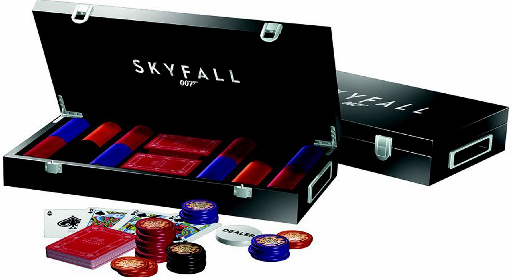 Cartamundi James Bond Skyfall Poker Set - 150 Chips