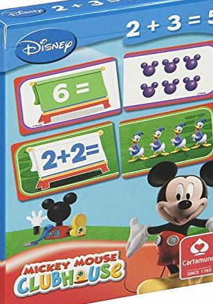 Cartamundi Mickey Mouse Clubhouse Counting Game Disney Learn about sums with Mickey and his friends