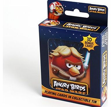 Star Wars Angry Birds Playing Cards in Tin-Luke Skywalker