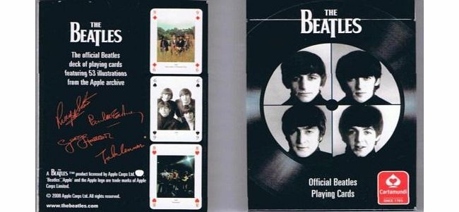 Cartamundi The Beatles Official Playing Cards
