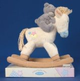 Carte Blanche Greetings Me To You Plush Bear On With Rocking Horse