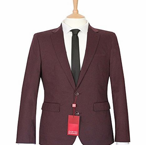 Mens burgundy mix amp; match fashion suit trouser 26R