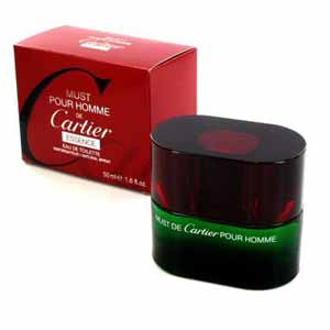 Cartier Must Pour Homme Essence Eau de Toilette Spray 50ml