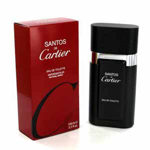 Cartier Santos de Cartier Eau de Toilette Spray 100ml