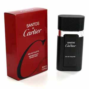 Cartier Santos de Cartier Eau de Toilette Spray 50ml