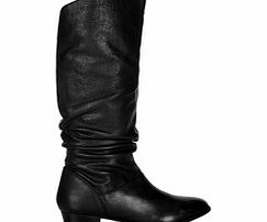Carvela Kurt Geiger Parker black leather slip-on boots