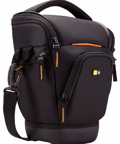 Compact Zoom Nylon Bag with EVA protection and Hammock for SLR Camera - Black