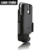 Case-Mate Carbon Fibre Leather Case / Holster Combo - BlackBerry Bold