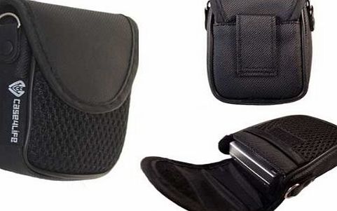 Case4Life Compact digital camera soft case pouch for Sony Cyber-shot DSC-J, DSC-T, DSC-TX, DSC-WX, DSC-W, Series - Lifetime Guarantee