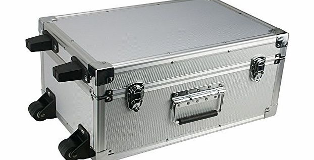 Cases and Enclosures Aluminium Flight Case Tool Box With Trolley 440X300X220mm