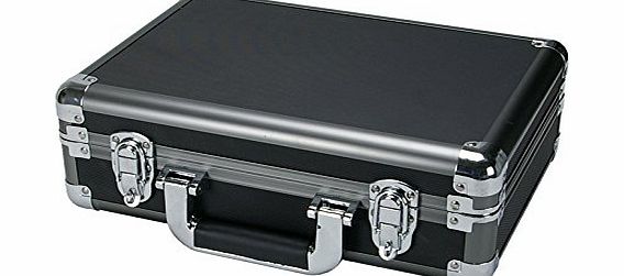 Cases and Enclosures Gun Metal Grey Aluminium Flight Case (340 x 240 x 120mm)