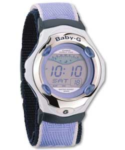 Baby G Aqua Cloth Watch