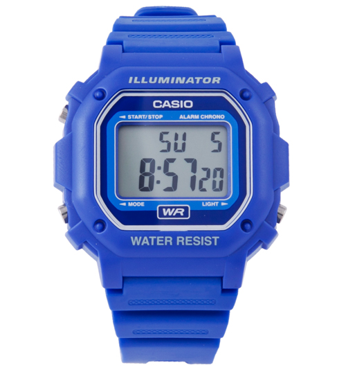 Blue Retro Illuminator Watch from Casio
