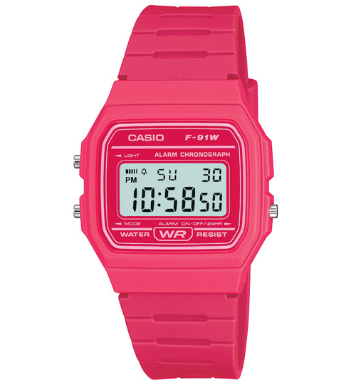 Classic Hot Pink Watch from Casio