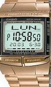 Casio Collection Databank Gold Watch
