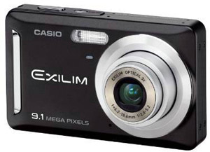 Casio Exilim EX-Z19 Digital Camera - Black