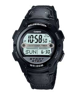 casio Gents LCD Pre-Set Timers Watch