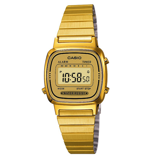 Gold Slimline Classic Watch from Casio
