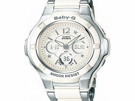 Casio Ladies Baby-G White Watch