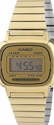 Casio Ladies Bracelet Digital Watch La670Wega-9Ef