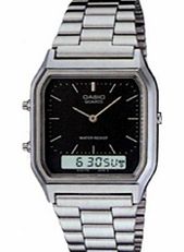 Casio Mens Classic Combi Watch `CASIO AQ230A-1DMQ
