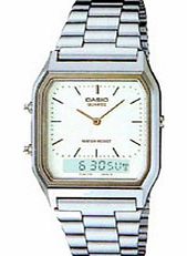 Casio Mens Classic Combi Watch `CASIO AQ230A-7DMQ