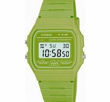Casio Mens Digital Green Watch