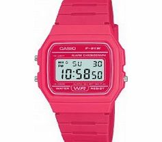 Casio Mens Digital Pink Watch