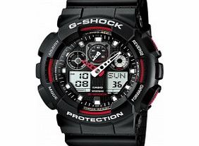 Casio Mens G-Shock Combi Display Black Watch