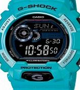 Casio Mens G-Shock G-Lide World Time Blue Watch