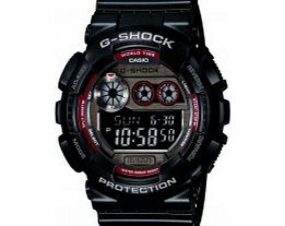Casio Mens G-Shock World Time Black Digital Watch