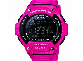 Casio Mens Tough Solar Pink Sports Watch