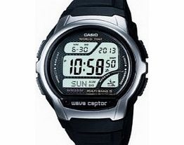 Casio Mens Wave Ceptor Black Resin Watch