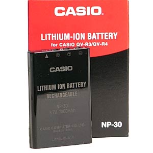 casio NP30 Lithium Ion 1000 mA