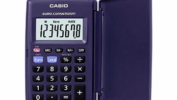 Casio Pocket Calculator with Euro Conversion