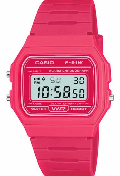 Retro Casual Watch - Pink