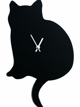 CAT Clock with Moving Tail 3918CX