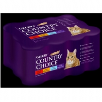 Gelert Adult Cat Food Country Choice 12 X 400G