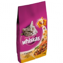 Whiskas Adult Cat Food Chicken and Vegetables 10Kg