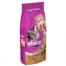 Whiskas Adult Cat Food Duck and Turkey 3.75Kg