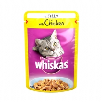 Whiskas Adult Cat Food Pouch 100G X 24 Bumper