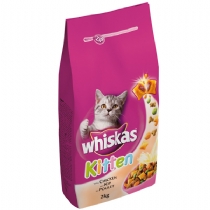 Whiskas Kitten and Junior Cat Food Chicken