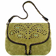 Caterina Lucchi Musk Butterfly Messenger Suede Bag