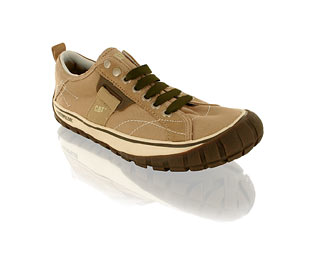 Caterpillar Canvas Casual Shoe With Five Eyelet Detail